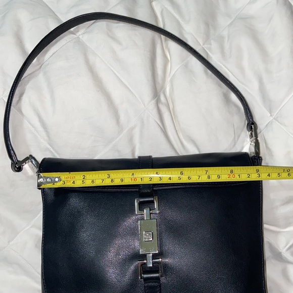 Vintage Like new GUCCI Jackie Shoulder Bag Leather Black - Picture 10 of 15